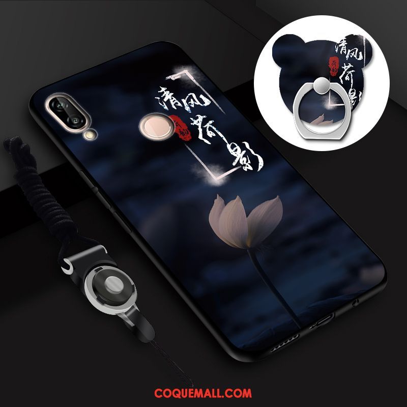 Étui Huawei P Smart 2019 Jeunesse Rose Nouveau, Coque Huawei P Smart 2019 Téléphone Portable Fluide Doux