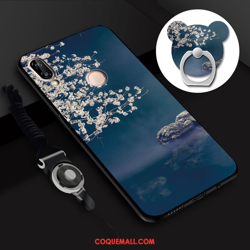 Étui Huawei P Smart 2019 Jeunesse Rose Nouveau, Coque Huawei P Smart 2019 Téléphone Portable Fluide Doux