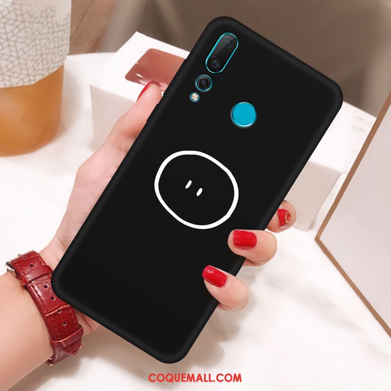 Étui Huawei P Smart+ 2019 Protection Charmant Créatif, Coque Huawei P Smart+ 2019 Simple Amoureux