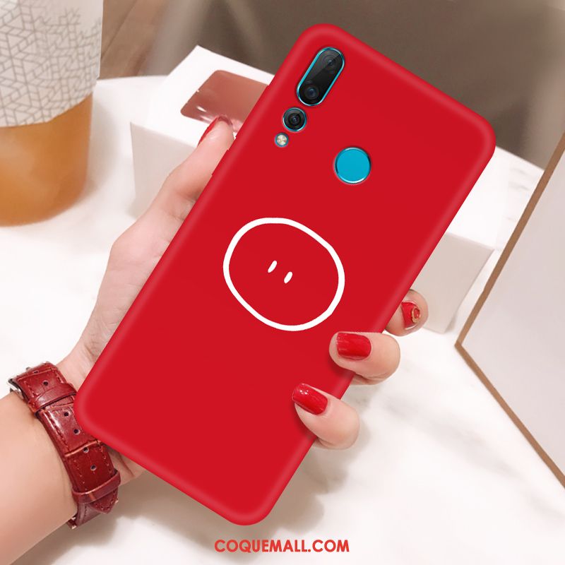 Étui Huawei P Smart+ 2019 Protection Charmant Créatif, Coque Huawei P Smart+ 2019 Simple Amoureux