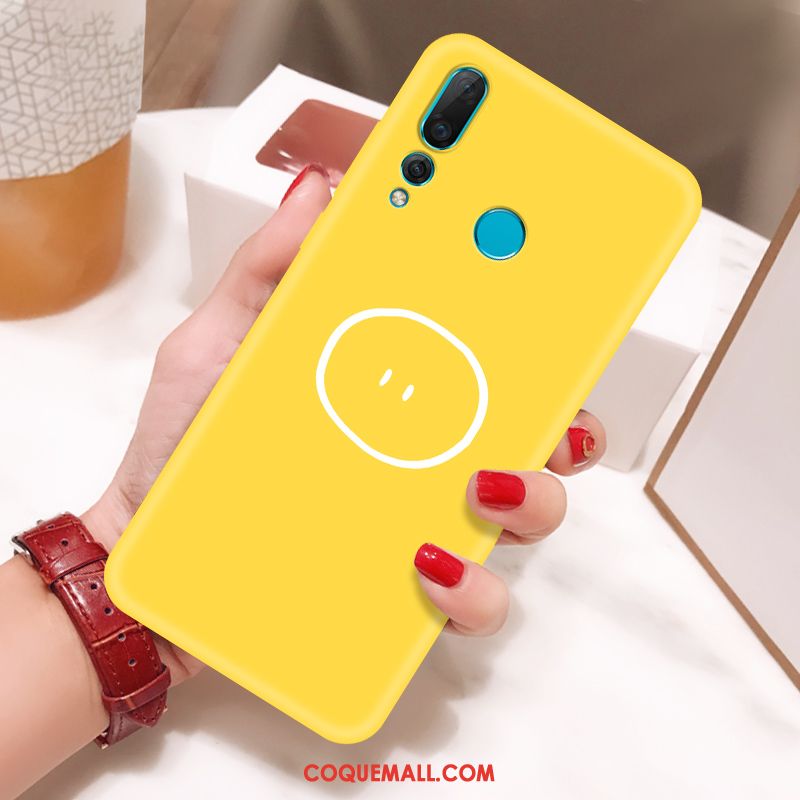 Étui Huawei P Smart+ 2019 Protection Charmant Créatif, Coque Huawei P Smart+ 2019 Simple Amoureux