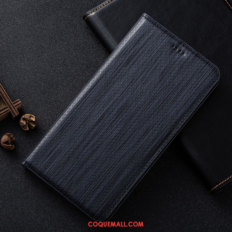 Étui Huawei P Smart+ 2019 Protection Modèle Fleurie En Cuir, Coque Huawei P Smart+ 2019 Plaid Kaki