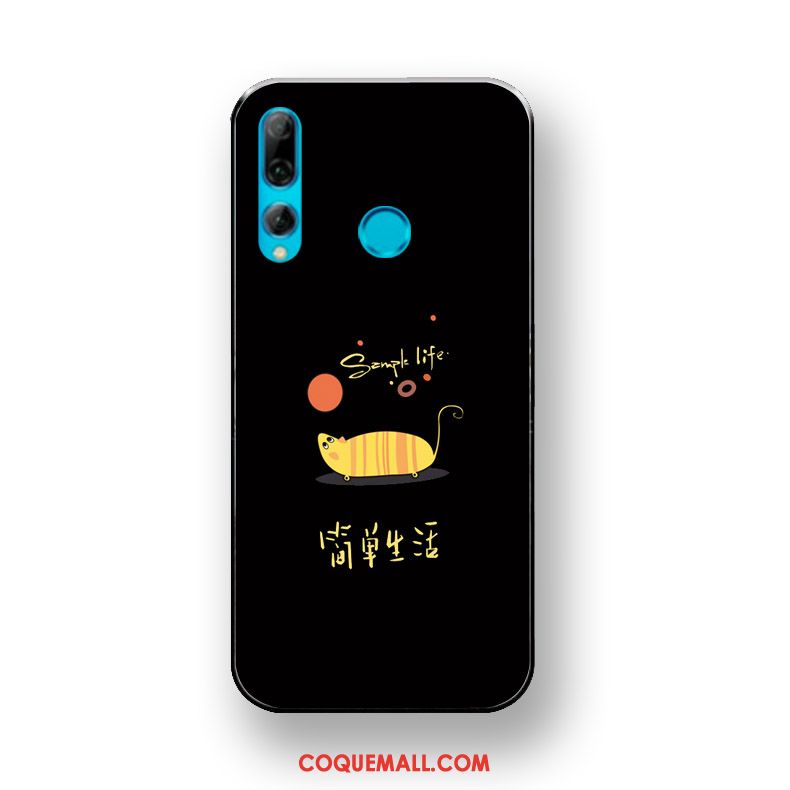 Étui Huawei P Smart+ 2019 Protection Téléphone Portable Fluide Doux, Coque Huawei P Smart+ 2019 Blanc Tout Compris