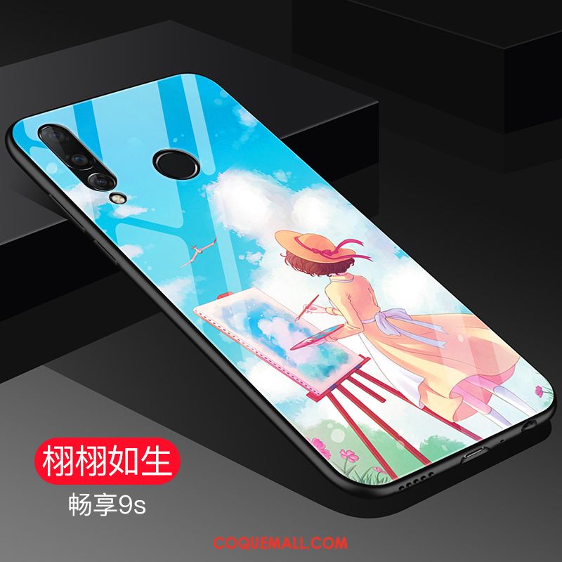 Étui Huawei P Smart+ 2019 Silicone Fluide Doux Tout Compris, Coque Huawei P Smart+ 2019 Vert Incassable