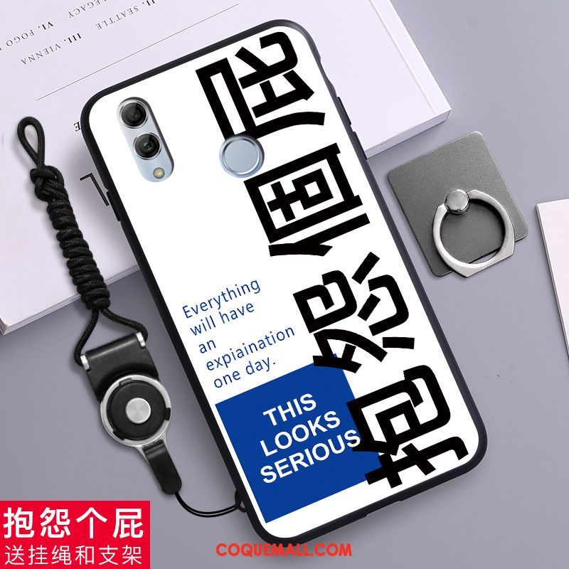 Étui Huawei P Smart 2019 Tout Compris Incassable Silicone, Coque Huawei P Smart 2019 Téléphone Portable Fluide Doux