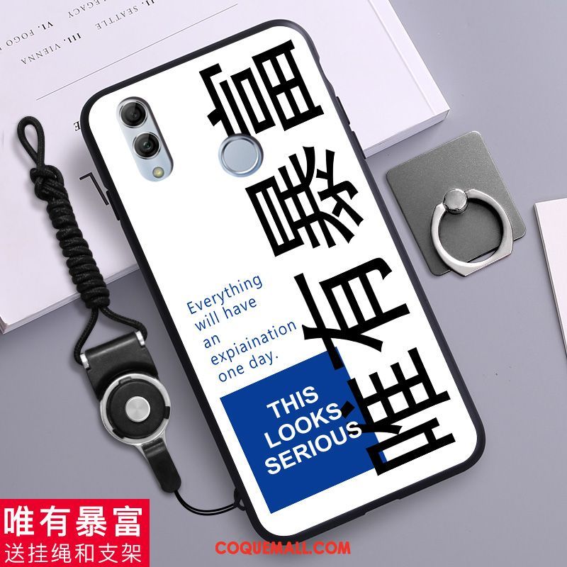 Étui Huawei P Smart 2019 Tout Compris Incassable Silicone, Coque Huawei P Smart 2019 Téléphone Portable Fluide Doux