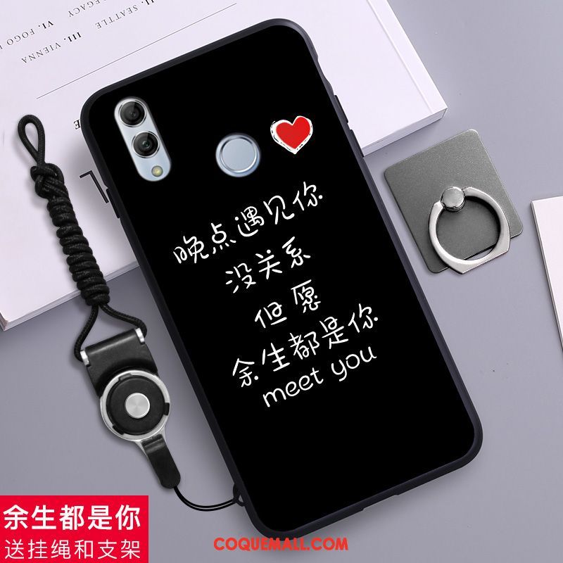 Étui Huawei P Smart 2019 Tout Compris Incassable Silicone, Coque Huawei P Smart 2019 Téléphone Portable Fluide Doux
