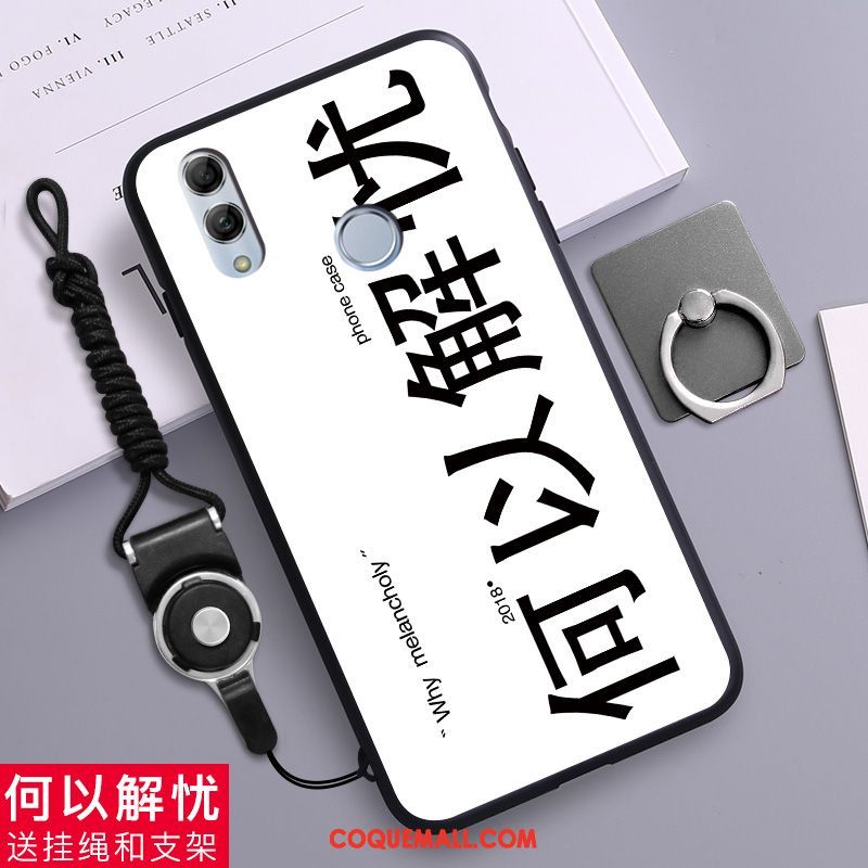 Étui Huawei P Smart 2019 Tout Compris Incassable Silicone, Coque Huawei P Smart 2019 Téléphone Portable Fluide Doux