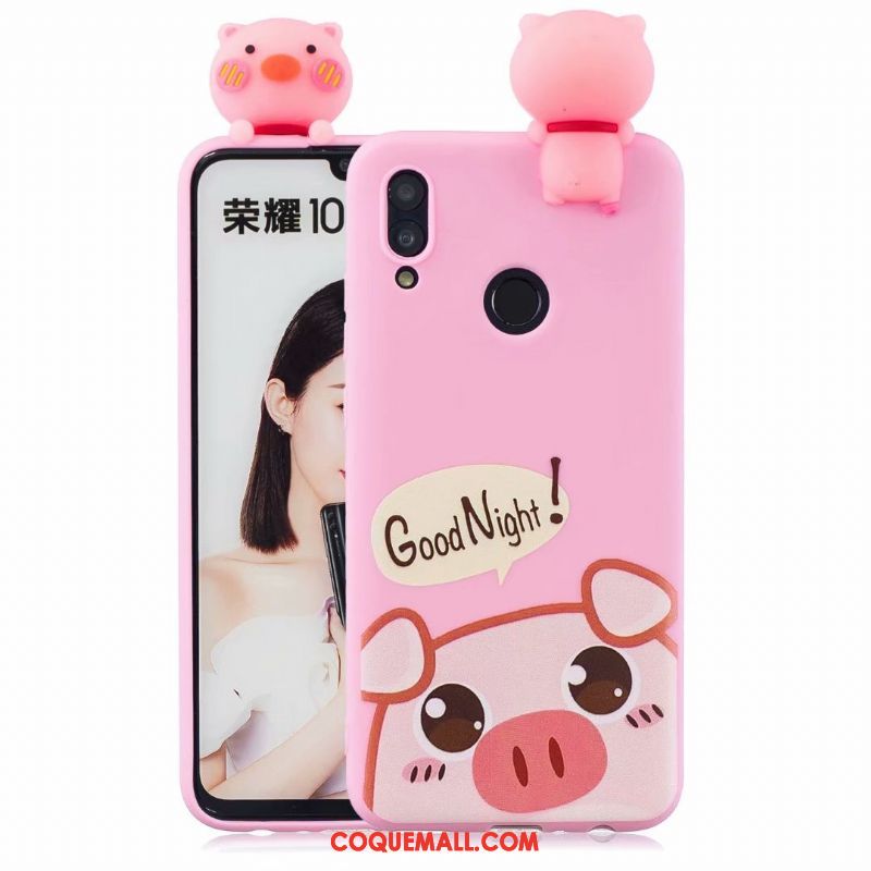 Étui Huawei P Smart 2019 Tout Compris Silicone Protection, Coque Huawei P Smart 2019 Incassable Fluide Doux