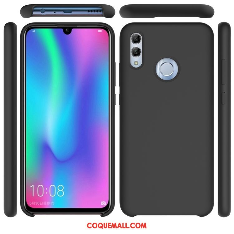 Étui Huawei P Smart 2019 Téléphone Portable Violet Silicone, Coque Huawei P Smart 2019 Jeunesse Couleur Unie