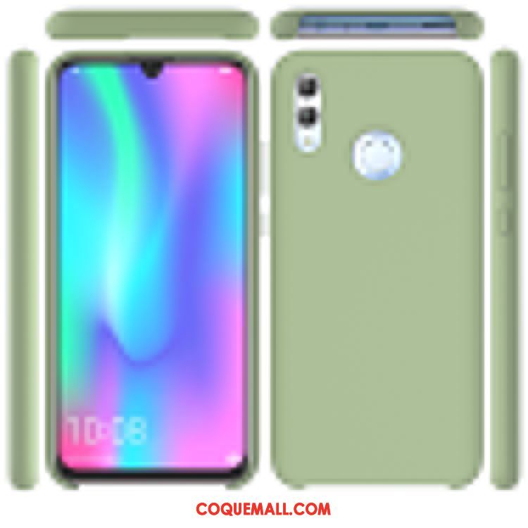 Étui Huawei P Smart 2019 Téléphone Portable Violet Silicone, Coque Huawei P Smart 2019 Jeunesse Couleur Unie