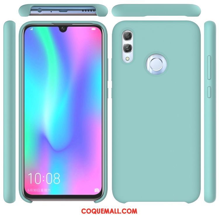 Étui Huawei P Smart 2019 Téléphone Portable Violet Silicone, Coque Huawei P Smart 2019 Jeunesse Couleur Unie