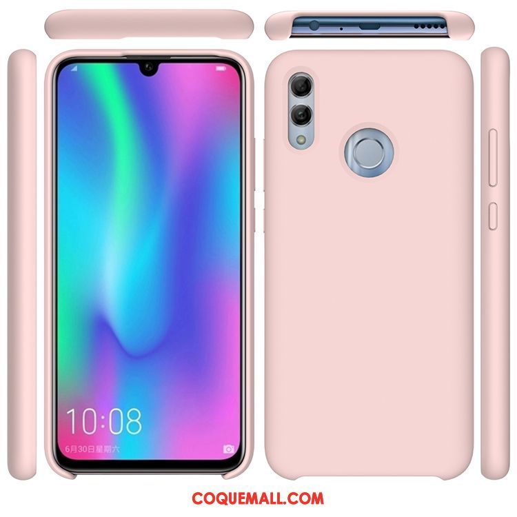 Étui Huawei P Smart 2019 Téléphone Portable Violet Silicone, Coque Huawei P Smart 2019 Jeunesse Couleur Unie