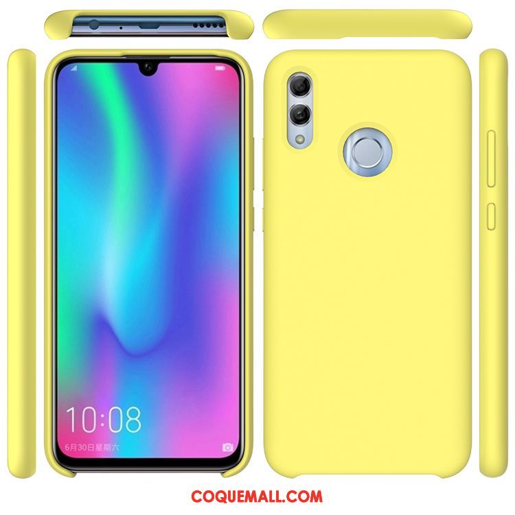 Étui Huawei P Smart 2019 Téléphone Portable Violet Silicone, Coque Huawei P Smart 2019 Jeunesse Couleur Unie