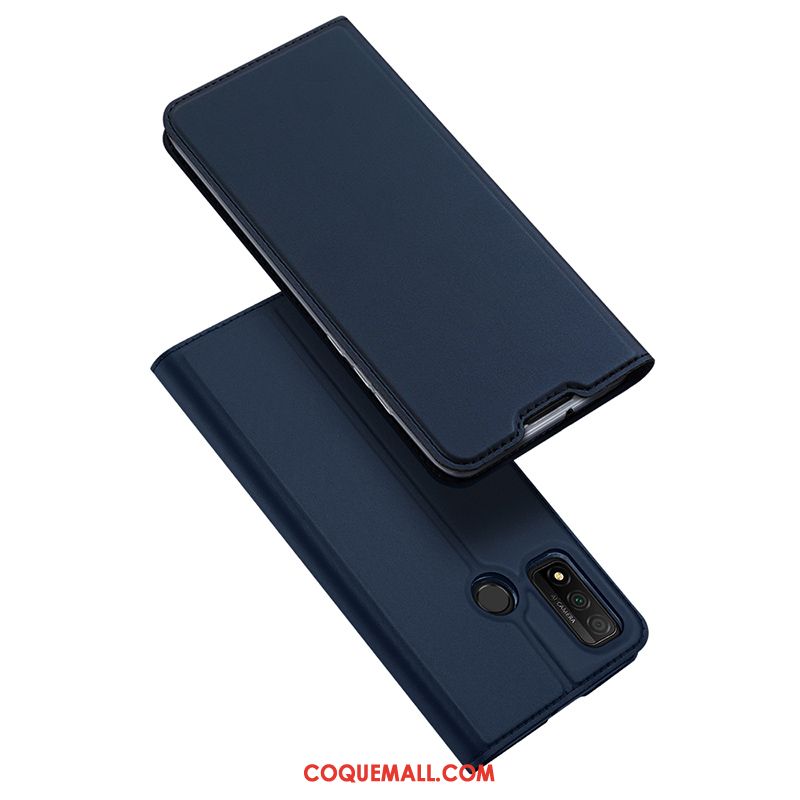 Étui Huawei P Smart 2020 En Cuir Carte Téléphone Portable, Coque Huawei P Smart 2020 Très Mince Magnétisme