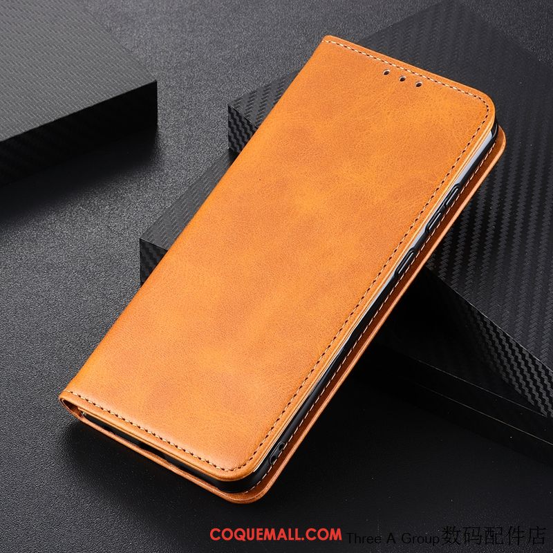 Étui Huawei P Smart 2020 Vintage Téléphone Portable Protection, Coque Huawei P Smart 2020 Carte Marron