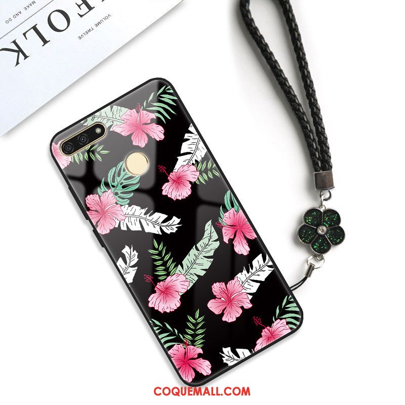 Étui Huawei P Smart Art Violet Fluide Doux, Coque Huawei P Smart Frais Personnalité