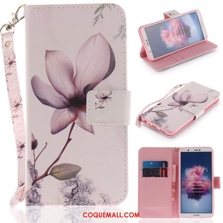 Étui Huawei P Smart+ Blanc Protection Fluide Doux, Coque Huawei P Smart+ Incassable Tout Compris