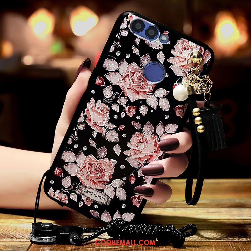 Étui Huawei P Smart Créatif Personnalité Support, Coque Huawei P Smart Incassable Gaufrage