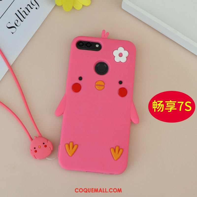 Étui Huawei P Smart Dessin Animé Tout Compris Protection, Coque Huawei P Smart Charmant Fluide Doux