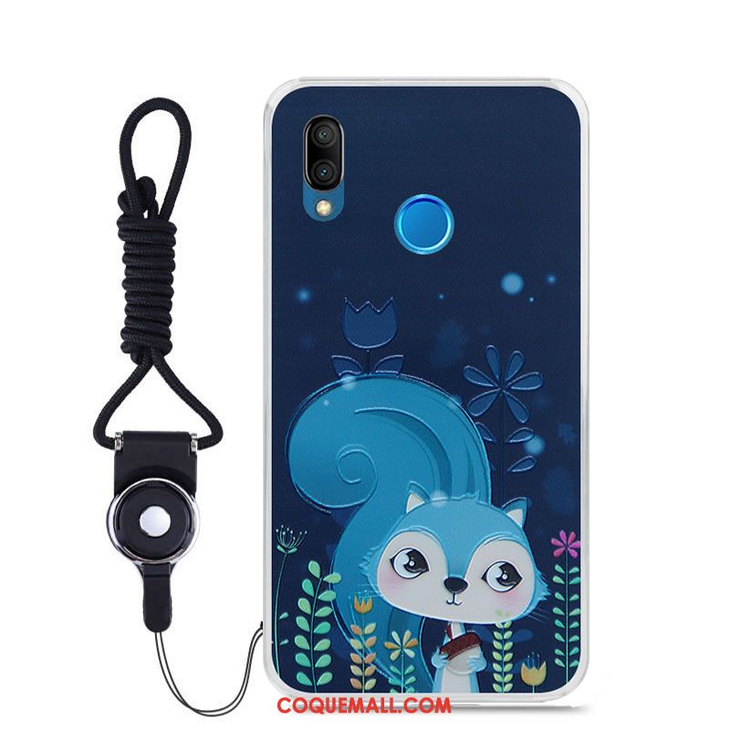 Étui Huawei P Smart+ Fluide Doux Couleur Peinture, Coque Huawei P Smart+ Jeunesse Tout Compris