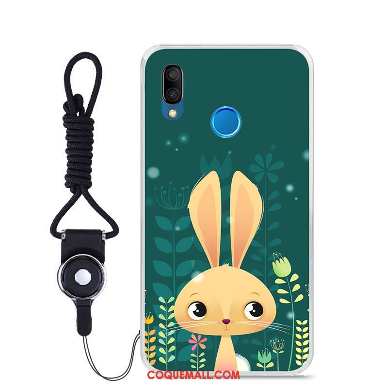 Étui Huawei P Smart+ Fluide Doux Couleur Peinture, Coque Huawei P Smart+ Jeunesse Tout Compris