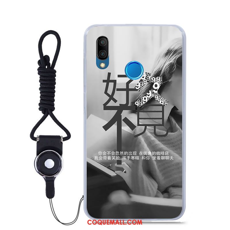 Étui Huawei P Smart+ Fluide Doux Couleur Peinture, Coque Huawei P Smart+ Jeunesse Tout Compris