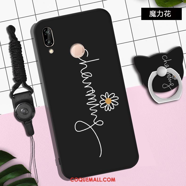 Étui Huawei P Smart+ Fluide Doux Protection Personnalité, Coque Huawei P Smart+ Dessin Animé Incassable