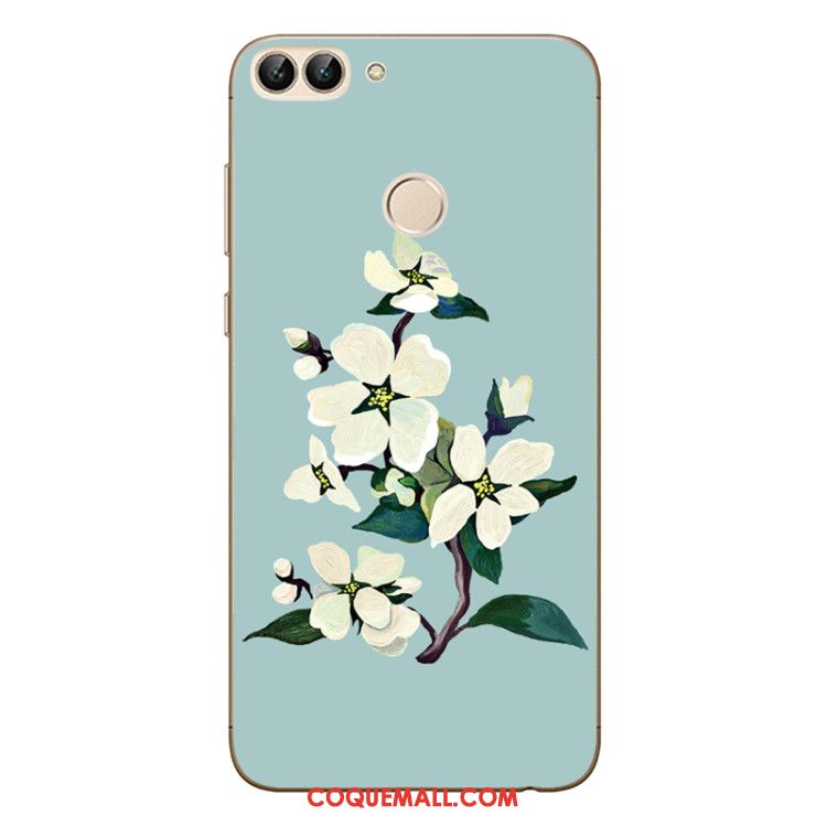 Étui Huawei P Smart Fluide Doux Tout Compris Incassable, Coque Huawei P Smart Téléphone Portable Art