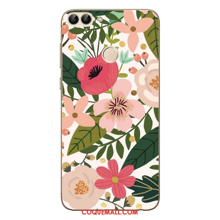 Étui Huawei P Smart Fluide Doux Tout Compris Incassable, Coque Huawei P Smart Téléphone Portable Art