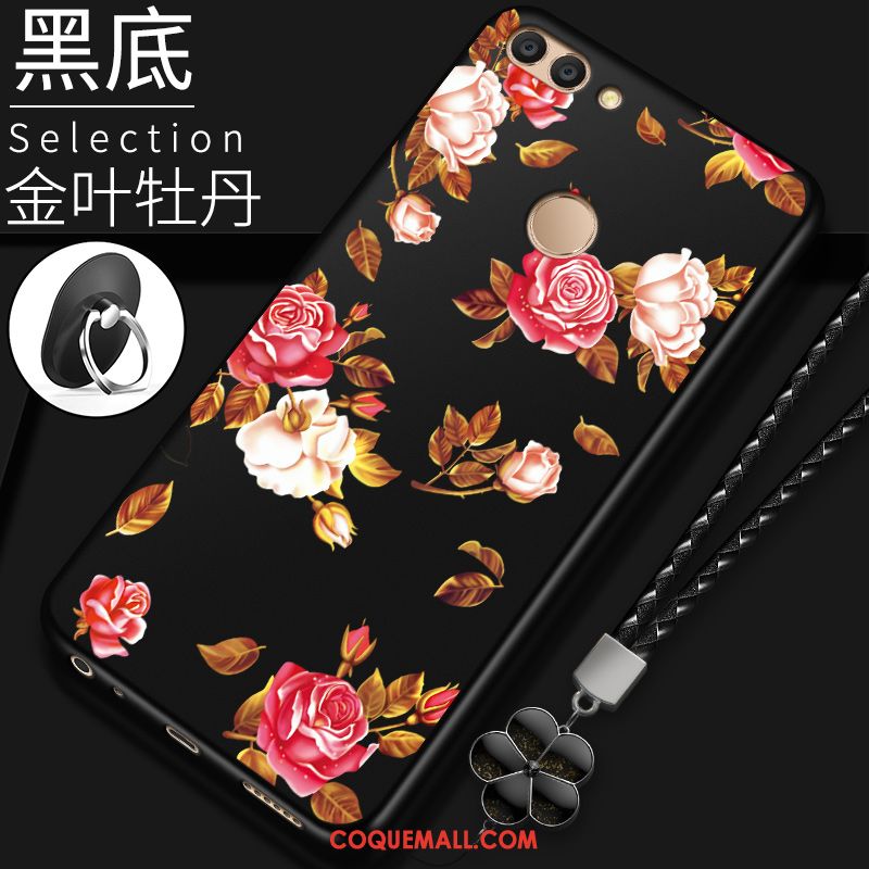 Étui Huawei P Smart Incassable Fluide Doux Original, Coque Huawei P Smart Silicone Téléphone Portable