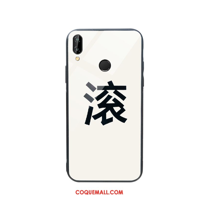 Étui Huawei P Smart+ Jeunesse Incassable Amoureux, Coque Huawei P Smart+ Verre Protection