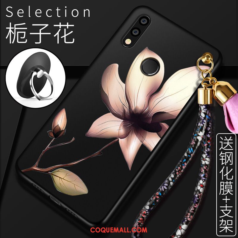 Étui Huawei P Smart+ Noir Mode Nouveau, Coque Huawei P Smart+ Protection Téléphone Portable