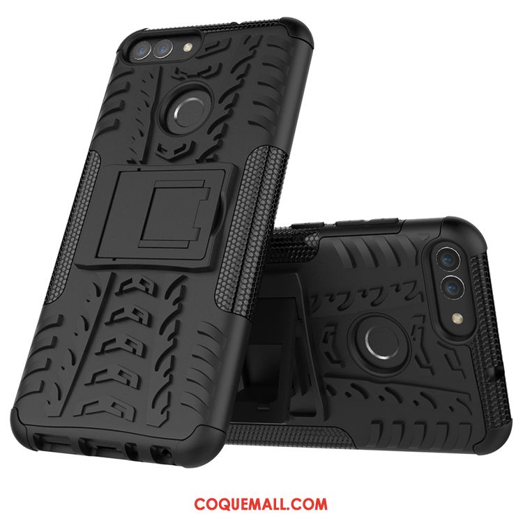 Étui Huawei P Smart Protection Incassable Violet, Coque Huawei P Smart Téléphone Portable Silicone