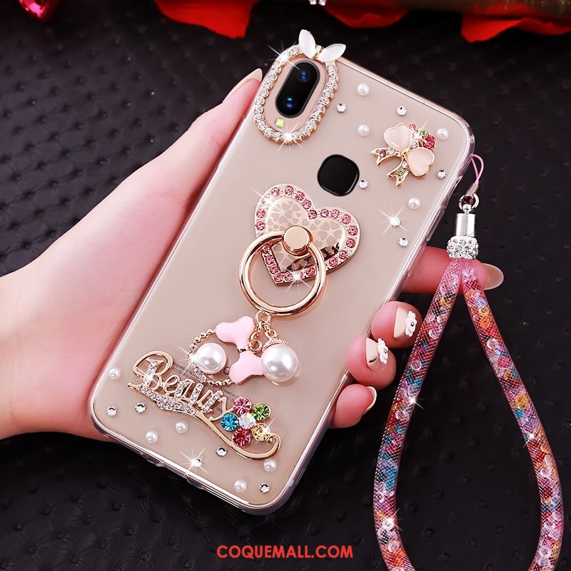 Étui Huawei P Smart+ Protection Or Support, Coque Huawei P Smart+ Tendance Fluide Doux