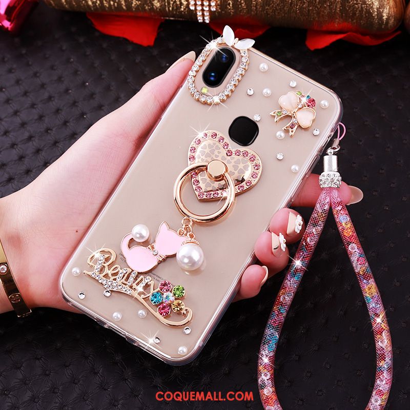 Étui Huawei P Smart+ Protection Or Support, Coque Huawei P Smart+ Tendance Fluide Doux