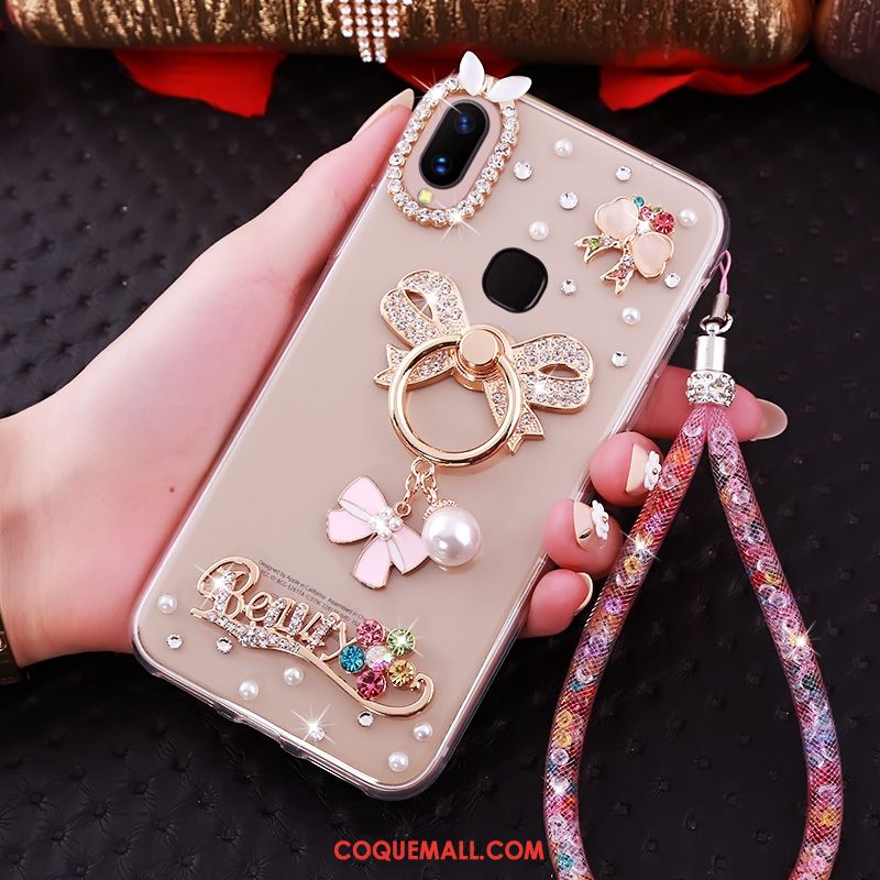 Étui Huawei P Smart+ Protection Or Support, Coque Huawei P Smart+ Tendance Fluide Doux