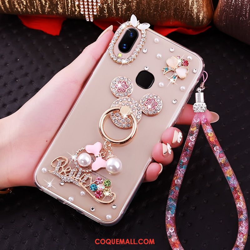 Étui Huawei P Smart+ Protection Or Support, Coque Huawei P Smart+ Tendance Fluide Doux