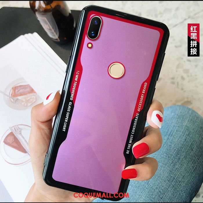 Étui Huawei P Smart+ Protection Transparent Incassable, Coque Huawei P Smart+ Téléphone Portable Noir