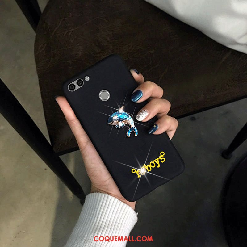 Étui Huawei P Smart Rose Incassable Silicone, Coque Huawei P Smart Fluide Doux Tout Compris