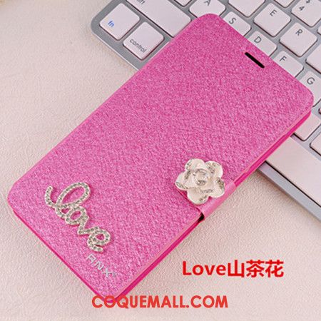 Étui Huawei P Smart Rouge Étui En Cuir Incassable, Coque Huawei P Smart Clamshell Téléphone Portable