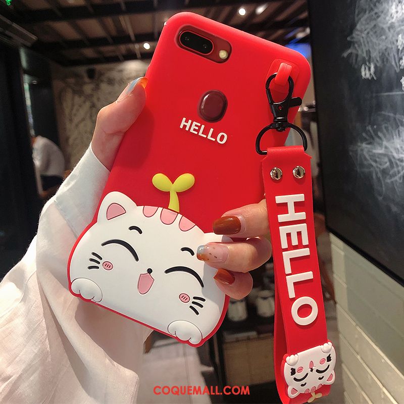 Étui Huawei P Smart Silicone Incassable Dessin Animé, Coque Huawei P Smart Téléphone Portable Noir