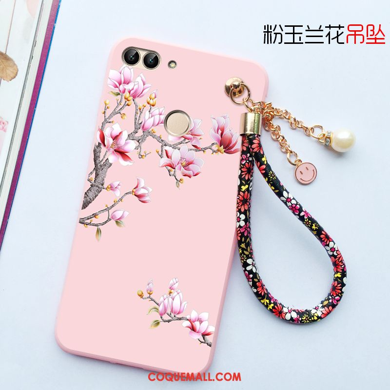 Étui Huawei P Smart Silicone Pendentif Incassable, Coque Huawei P Smart Fluide Doux Tendance