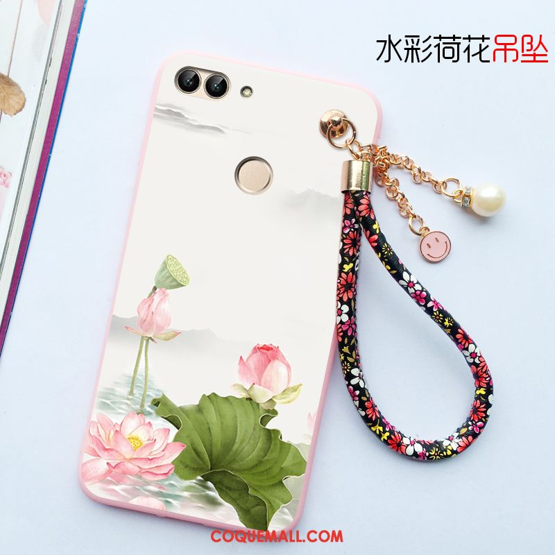 Étui Huawei P Smart Silicone Pendentif Incassable, Coque Huawei P Smart Fluide Doux Tendance