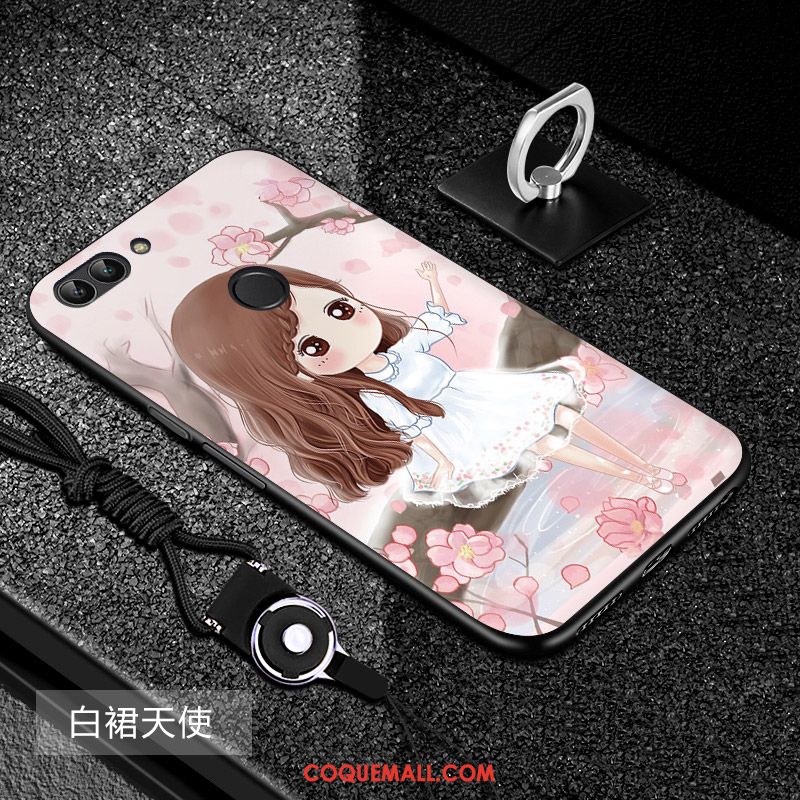 Étui Huawei P Smart Silicone Tendance Fluide Doux, Coque Huawei P Smart Protection Téléphone Portable