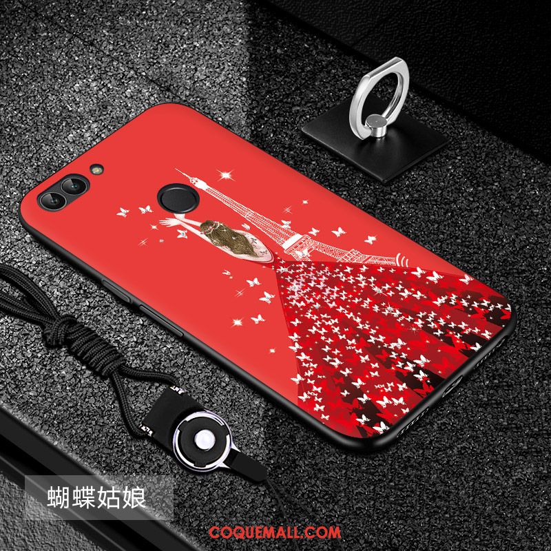 Étui Huawei P Smart Silicone Tendance Fluide Doux, Coque Huawei P Smart Protection Téléphone Portable