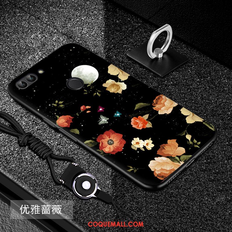 Étui Huawei P Smart Silicone Tendance Fluide Doux, Coque Huawei P Smart Protection Téléphone Portable