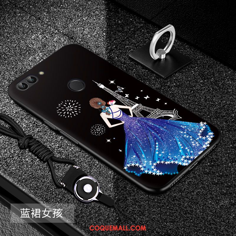 Étui Huawei P Smart Silicone Tendance Fluide Doux, Coque Huawei P Smart Protection Téléphone Portable