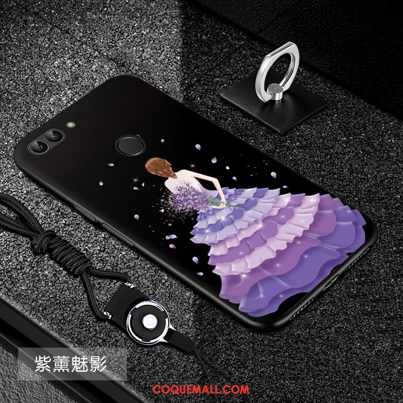 Étui Huawei P Smart Silicone Tendance Fluide Doux, Coque Huawei P Smart Protection Téléphone Portable