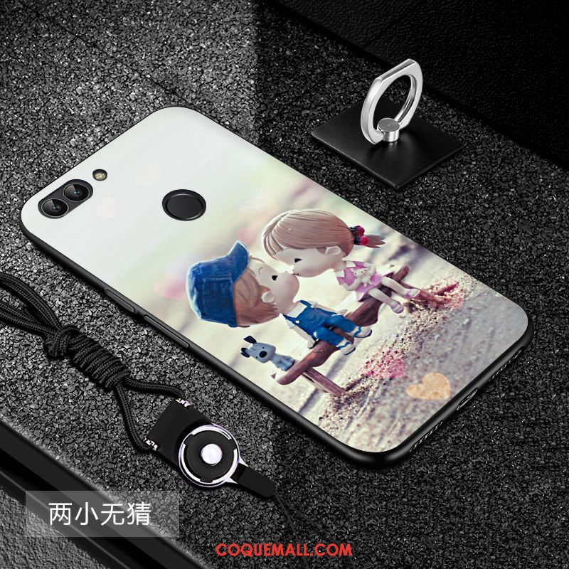 Étui Huawei P Smart Silicone Tendance Fluide Doux, Coque Huawei P Smart Protection Téléphone Portable